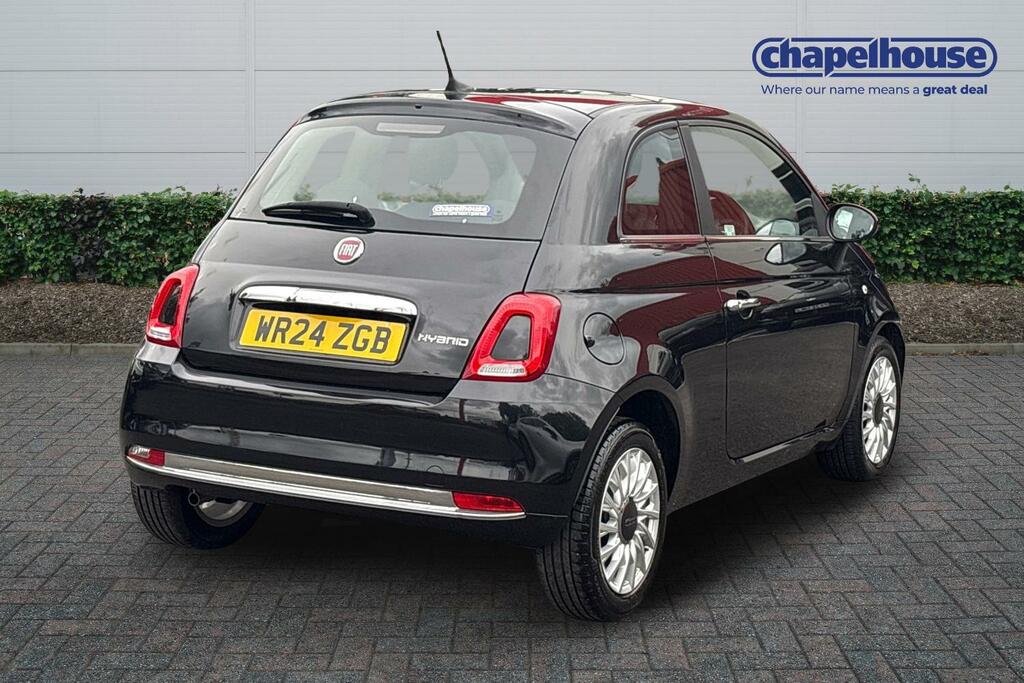 Fiat 500 Mhev 1.0 Black #3