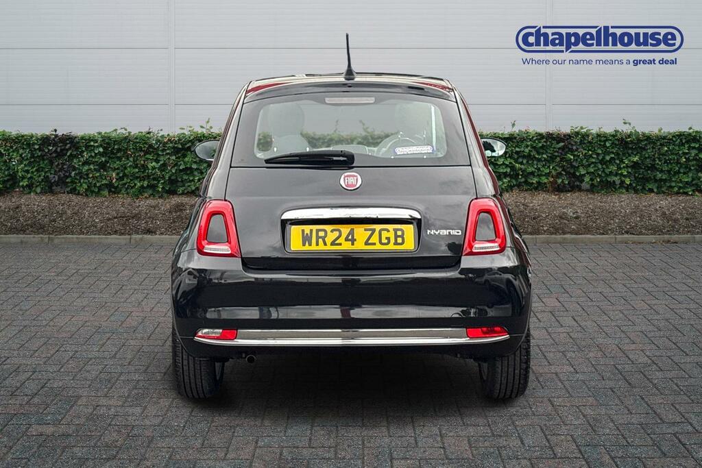 Fiat 500 Mhev 1.0 Black #4