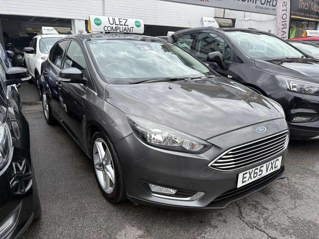 Ford Focus 1.0T Ecoboost Zetec Euro 6 EX65VXC Grey #4
