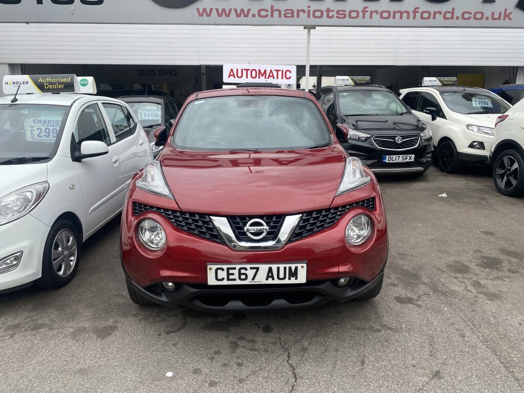 Nissan Juke 1.6 Tekna Xtron Euro 6 Red