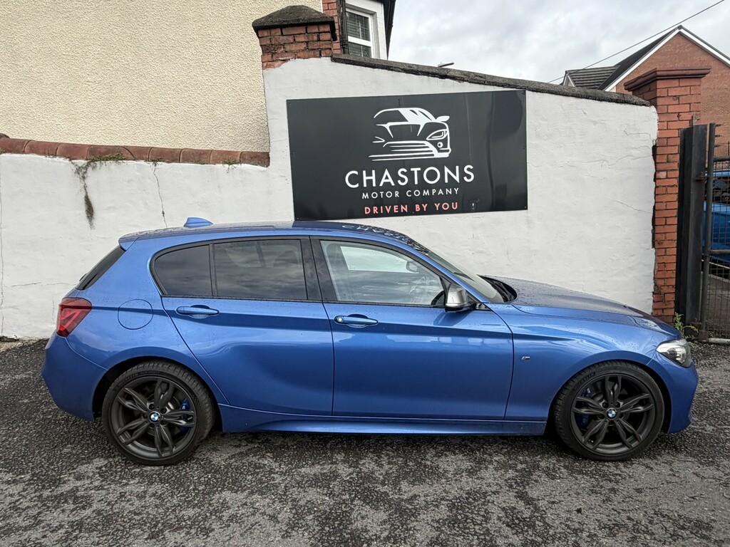 BMW 1 Series Hatchback 3.0 M140i Shadow Edition 5-Door 2018 Blue #2