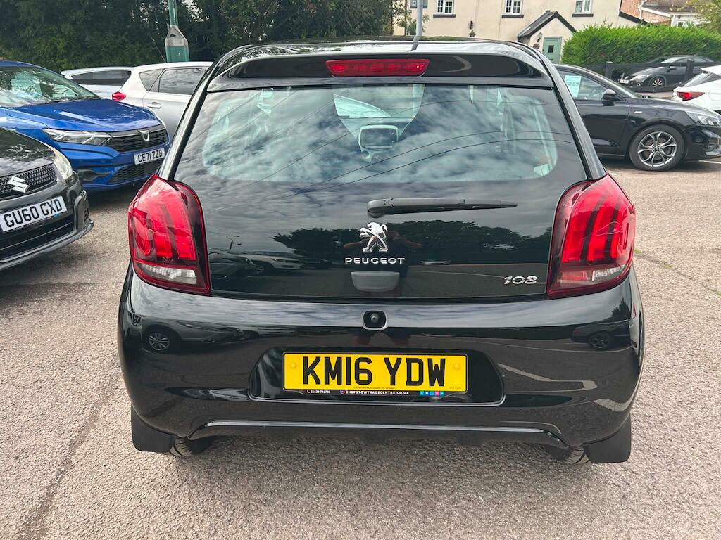 Peugeot 108 1.0 Active Euro 6 Black #4