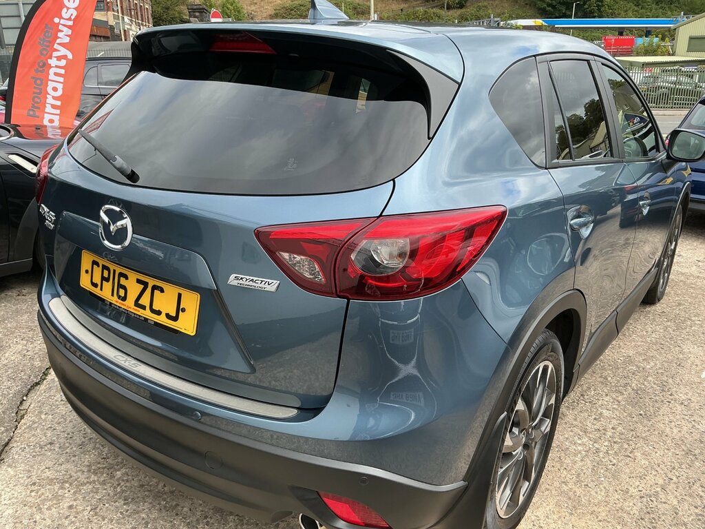 Mazda CX-5 2.2 Skyactiv-d Sport Nav Suv 4Wd Blue #3