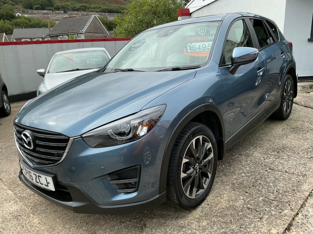 Mazda CX-5 2.2 Skyactiv-d Sport Nav Suv 4Wd Blue #2