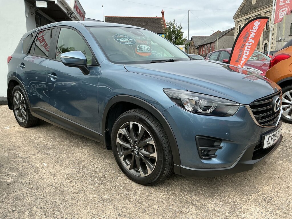 Mazda CX-5 2.2 Skyactiv-d Sport Nav Suv 4Wd Blue