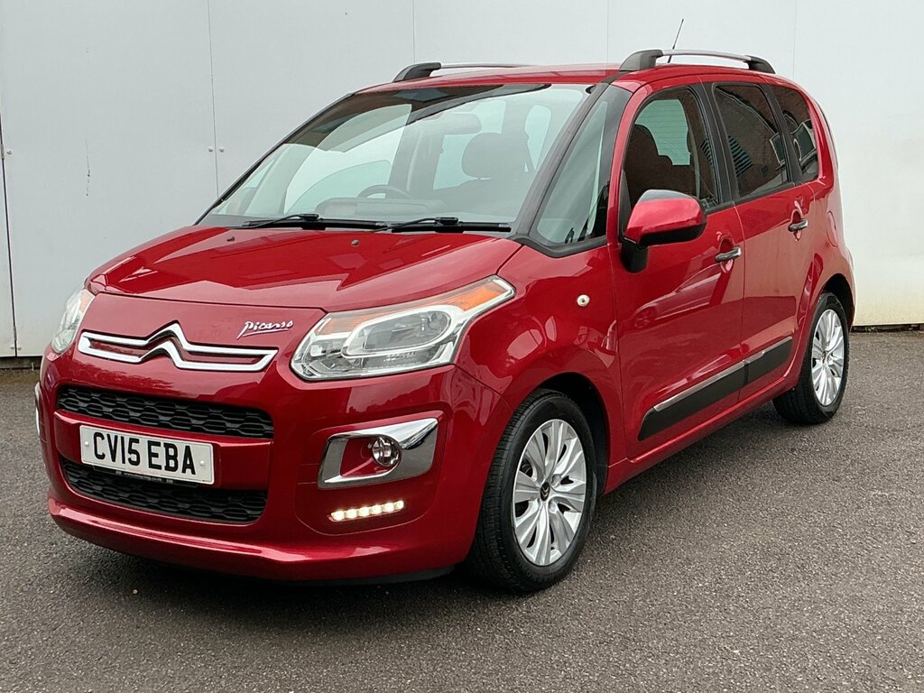Citroen C3 Picasso 1.6 Hdi Exclusive Mpv Euro 5 90 Red