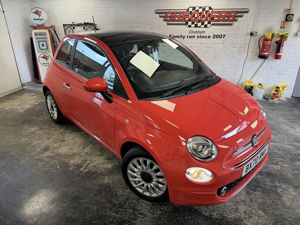 Fiat 500 Lounge Pink #2