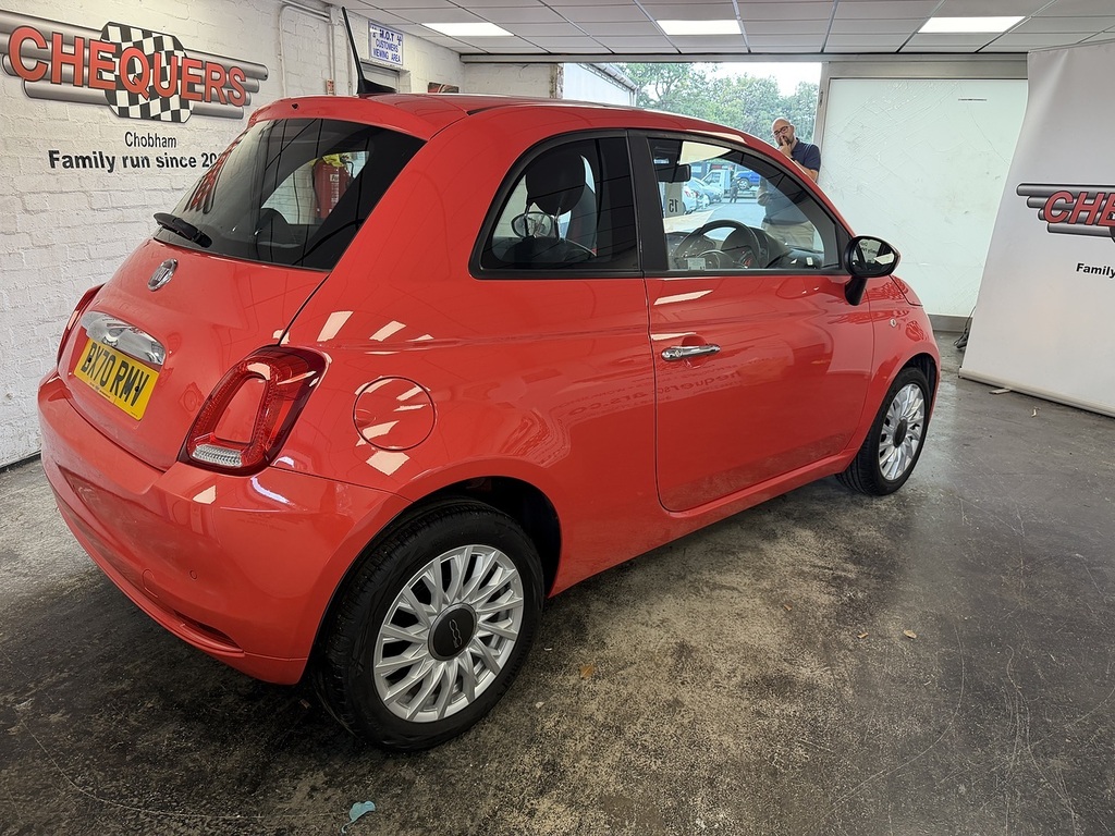 Fiat 500 Lounge Pink #6