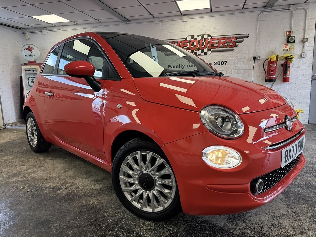 Fiat 500 Lounge Pink