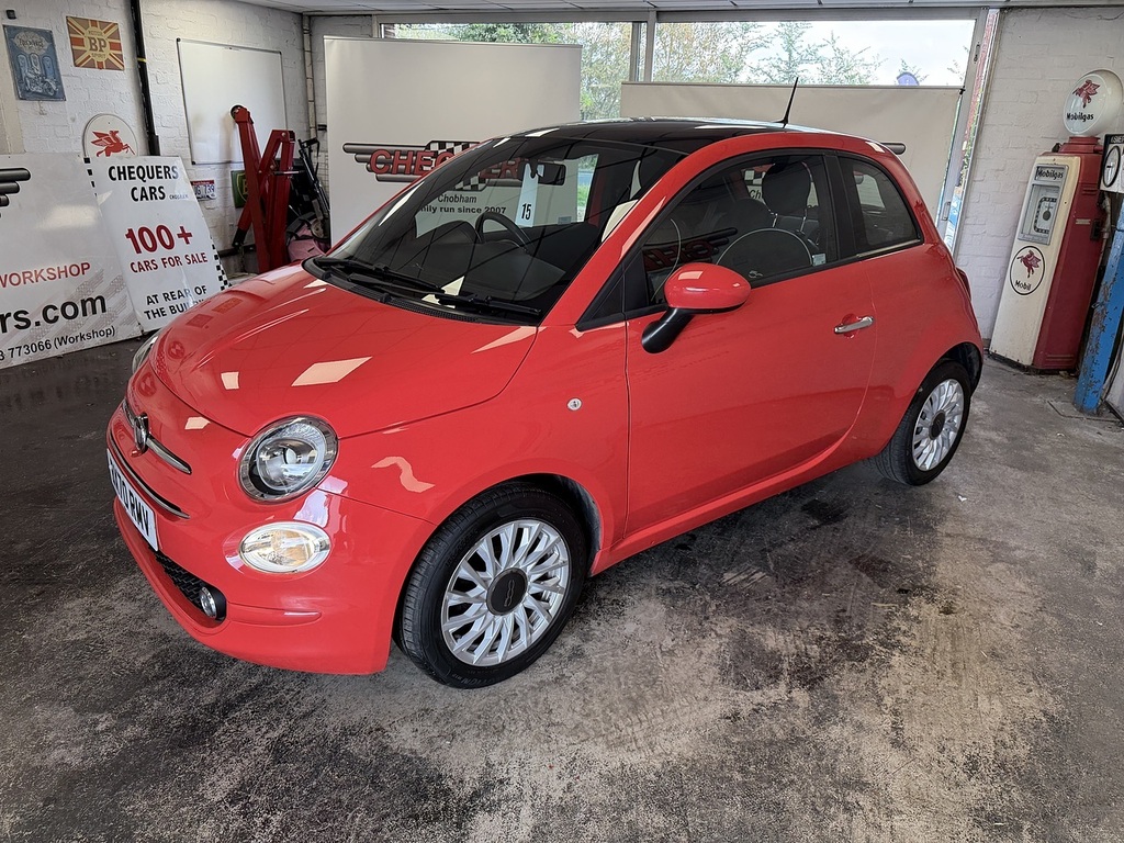 Fiat 500 Lounge Pink #4