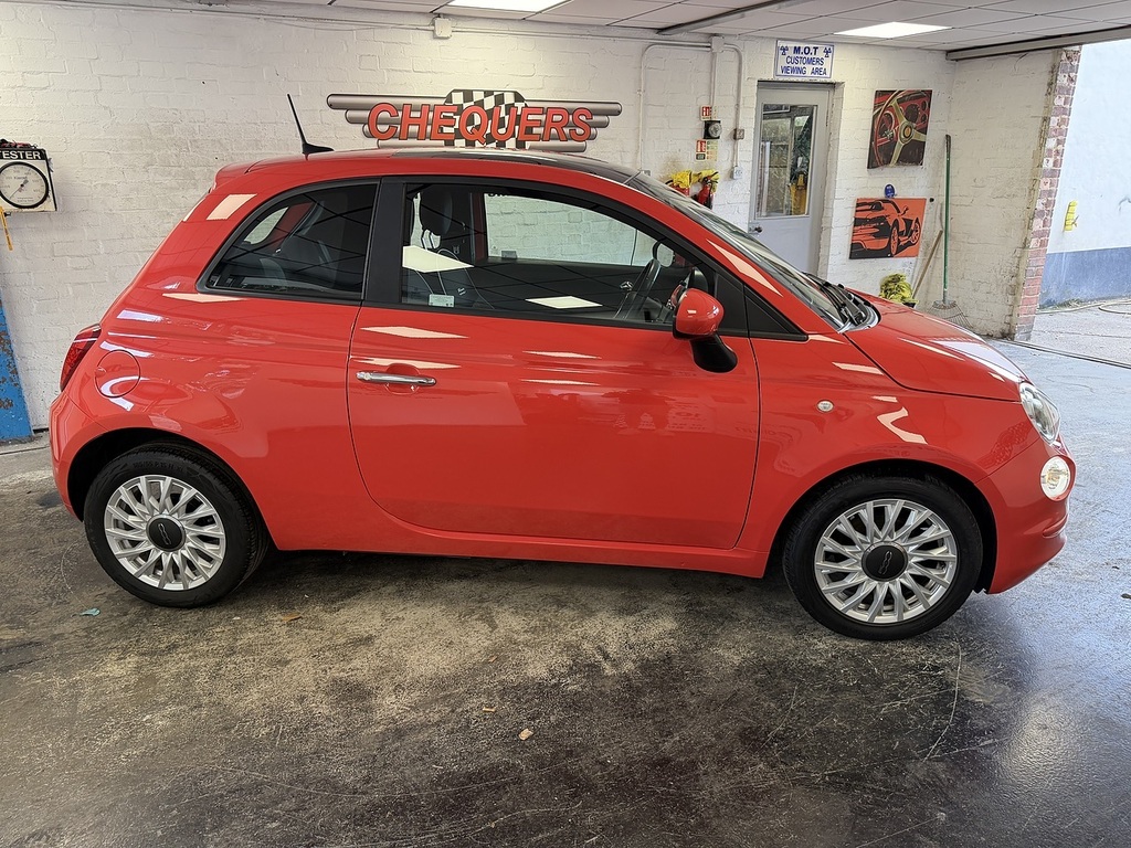 Fiat 500 Lounge Pink #5