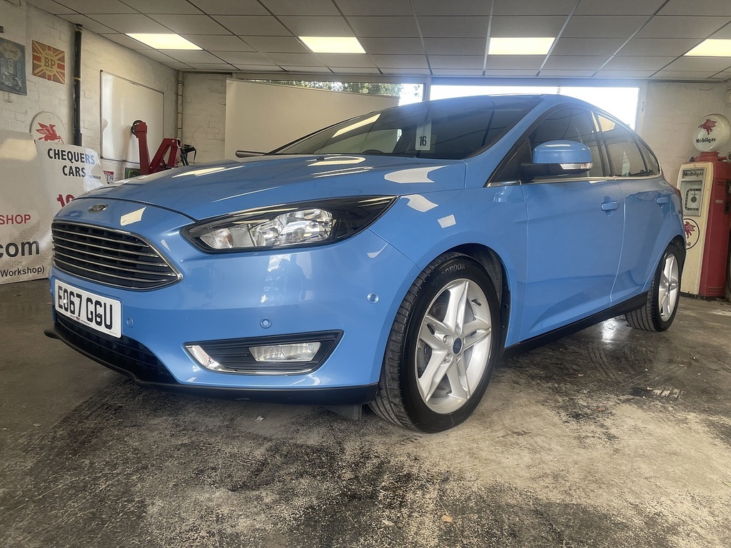 Ford Focus T Ecoboost Titanium EO67GGU Blue #5