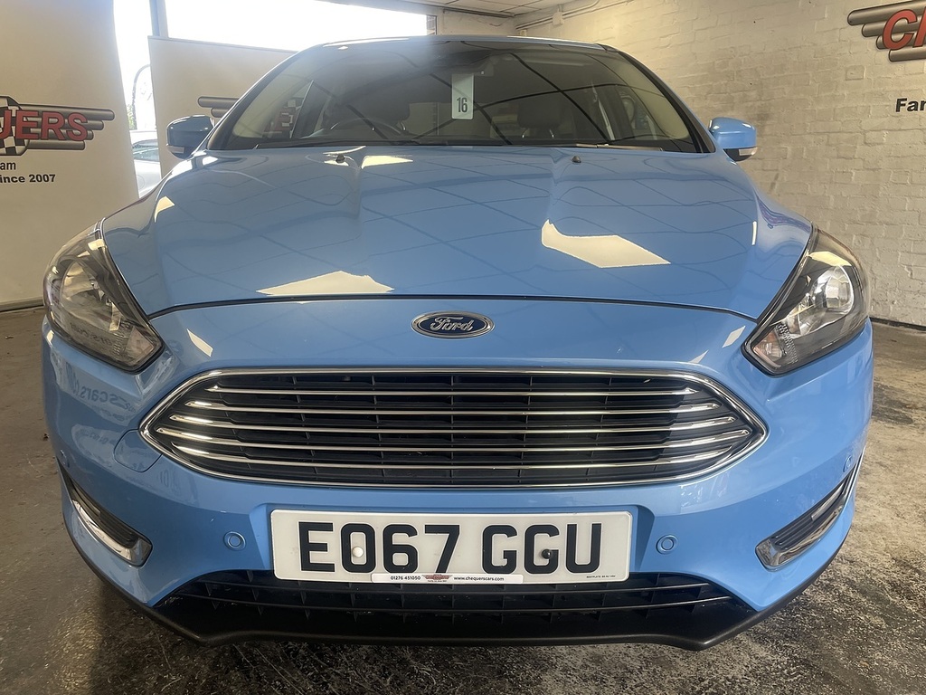 Ford Focus T Ecoboost Titanium EO67GGU Blue #2