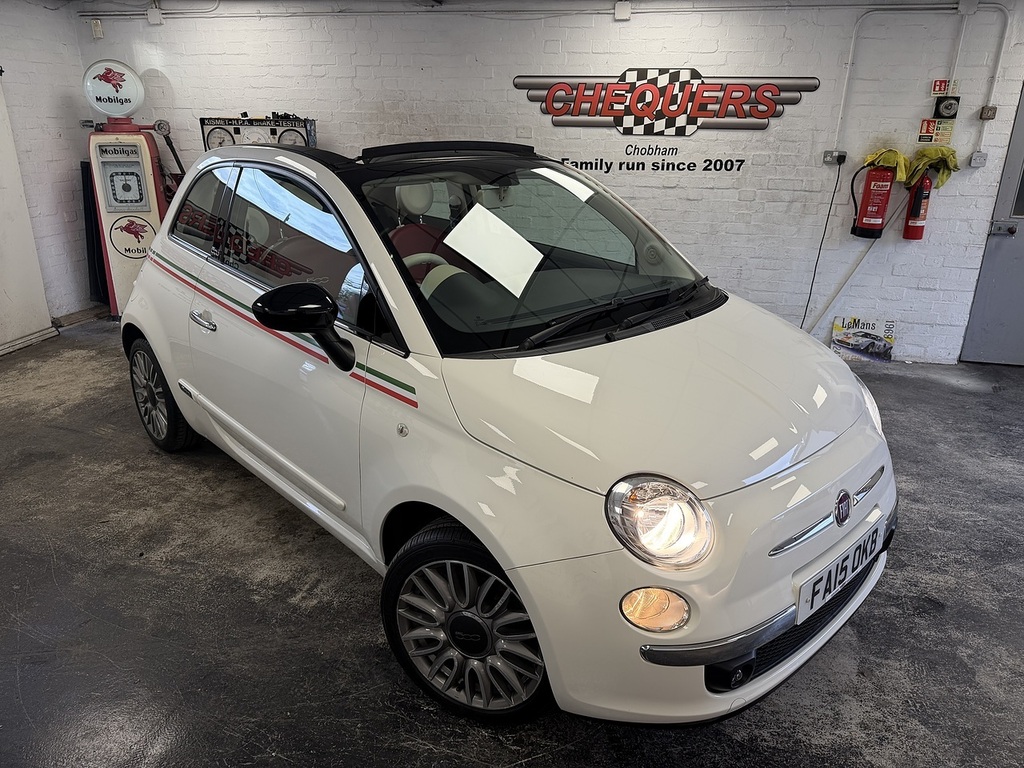 Fiat 500C Cult White #2