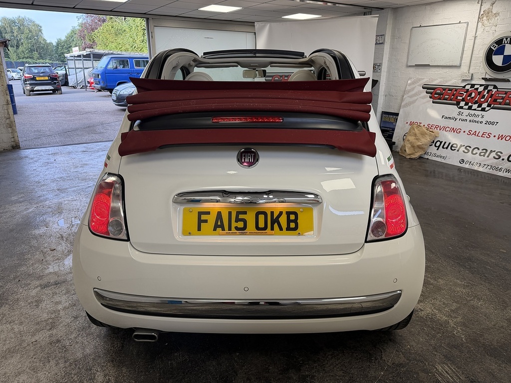Fiat 500C Cult White #6