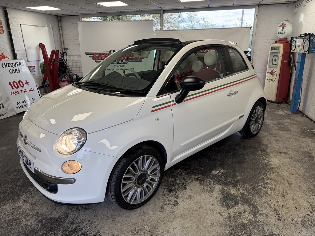 Fiat 500C Cult White #4