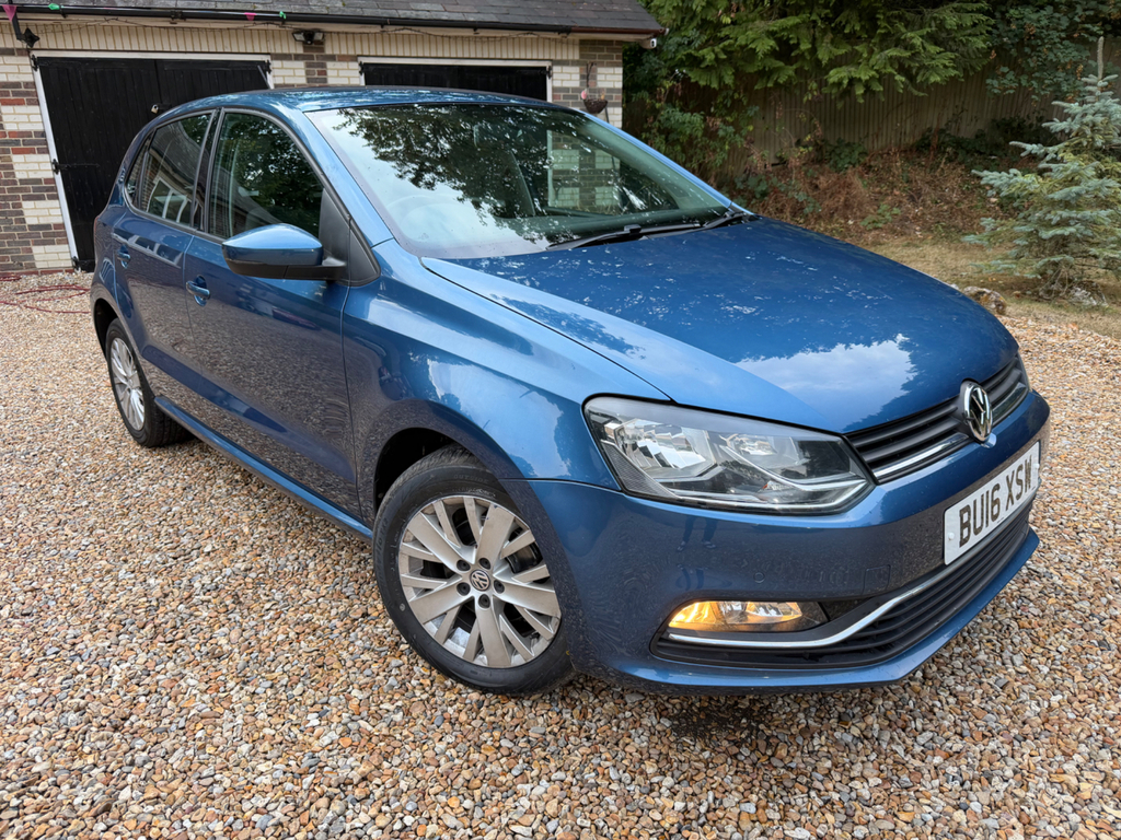 Volkswagen Polo 1.2 Tsi Bluemotion Tech Se Hatchback Ma Blue