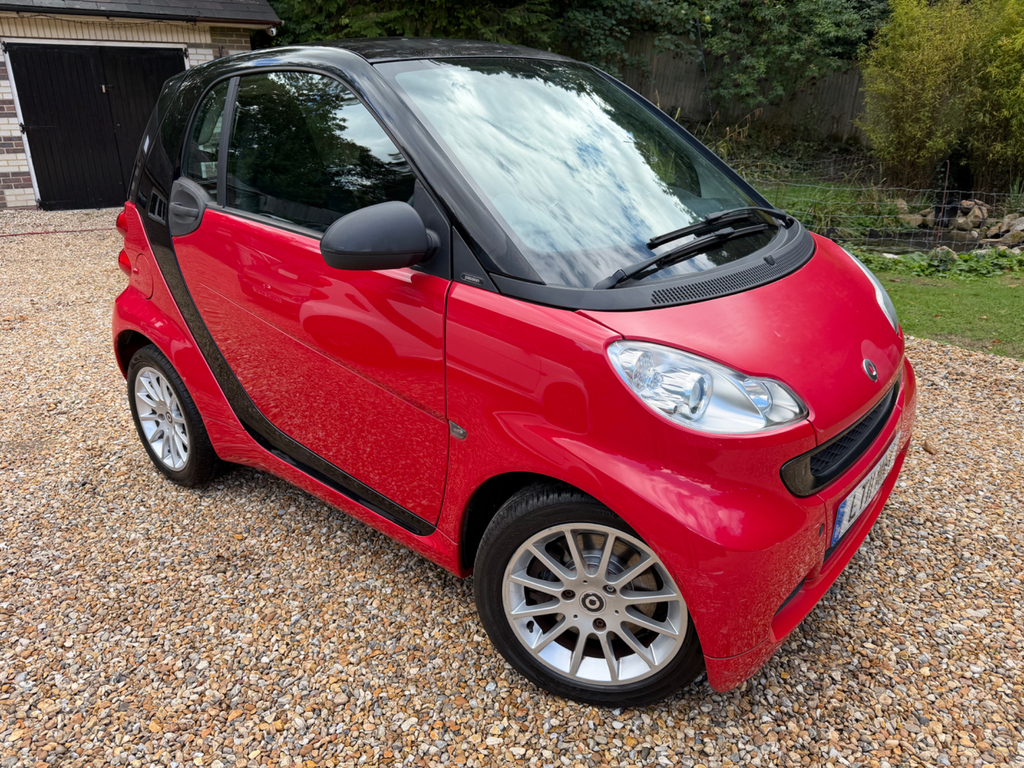 Smart Fortwo Coupe 1.0 Mhd Passion Coupe Softtouch Euro 5 Red
