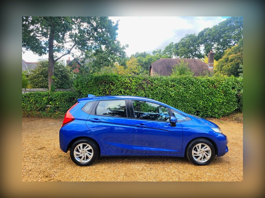 Honda Jazz 1.3 I-vtec Se Hatchback Cvt Euro 6 Ss Blue #2