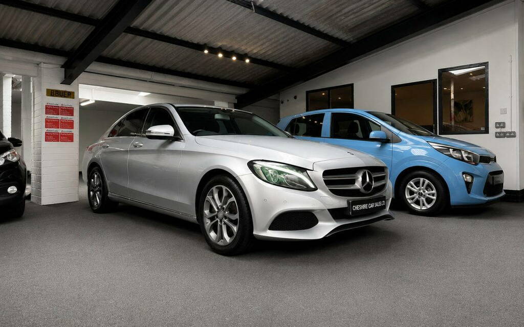 Mercedes-Benz C Class 2.0 C200 Sport G-tronic Euro 6 S S Silver