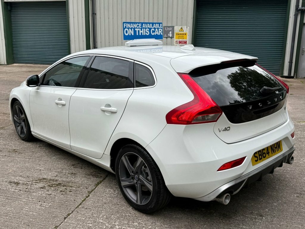 Volvo V40 1.6L R-design White #4