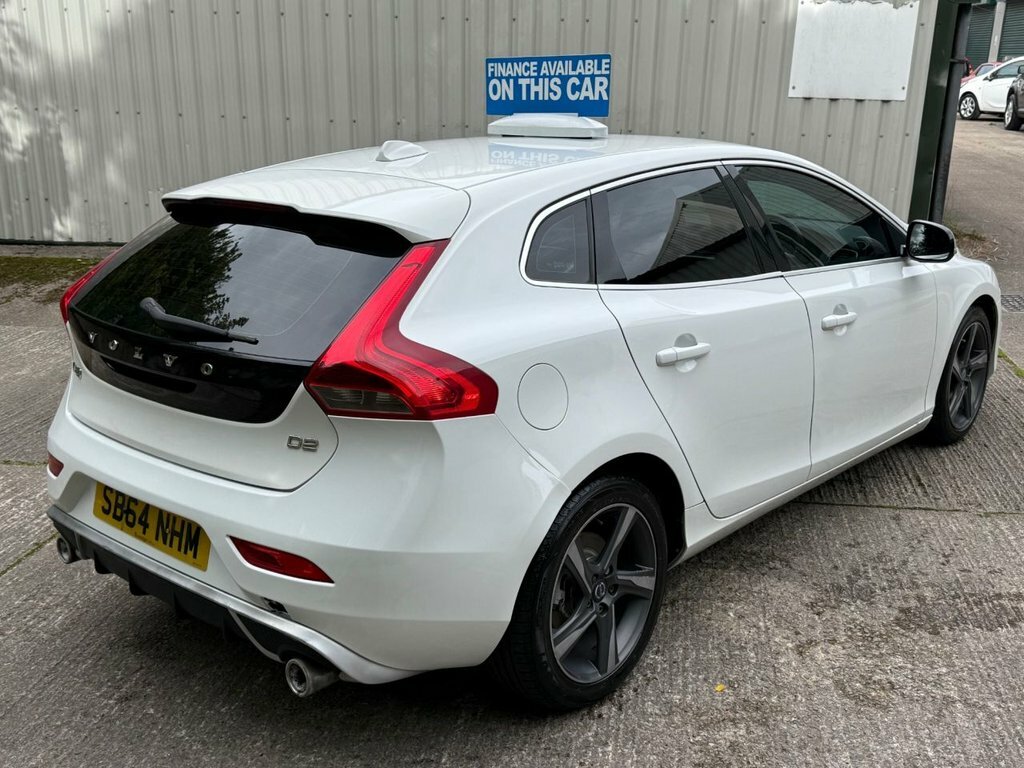 Volvo V40 1.6L R-design White #6