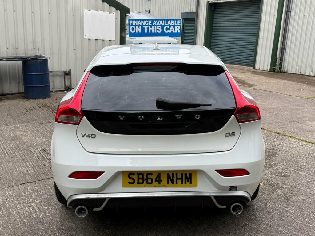 Volvo V40 1.6L R-design White #5