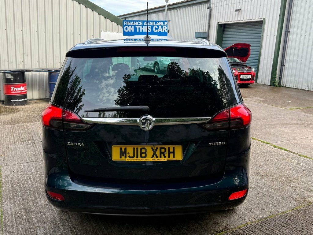 Vauxhall Zafira Tourer 1.4L Sri Nav Green #5