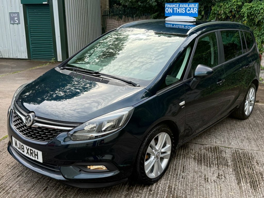 Vauxhall Zafira Tourer 1.4L Sri Nav Green #2