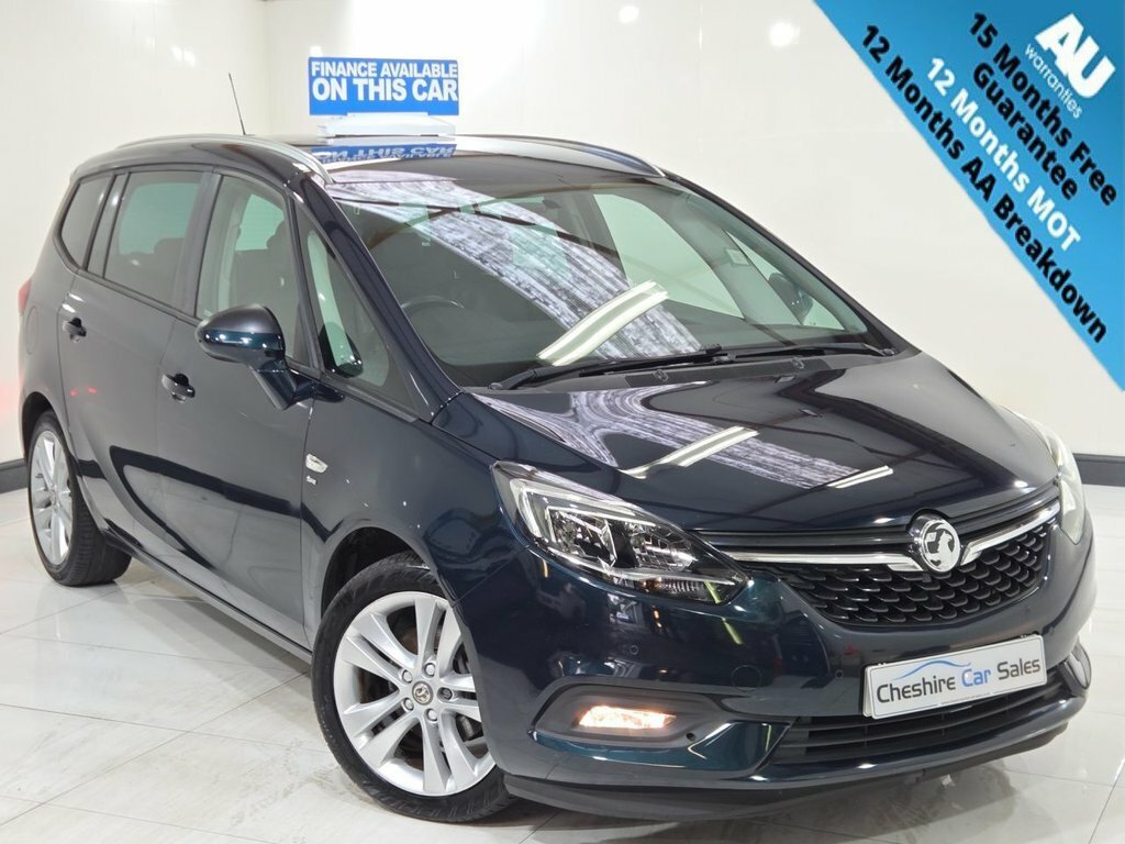 Vauxhall Zafira Tourer 1.4L Sri Nav Green
