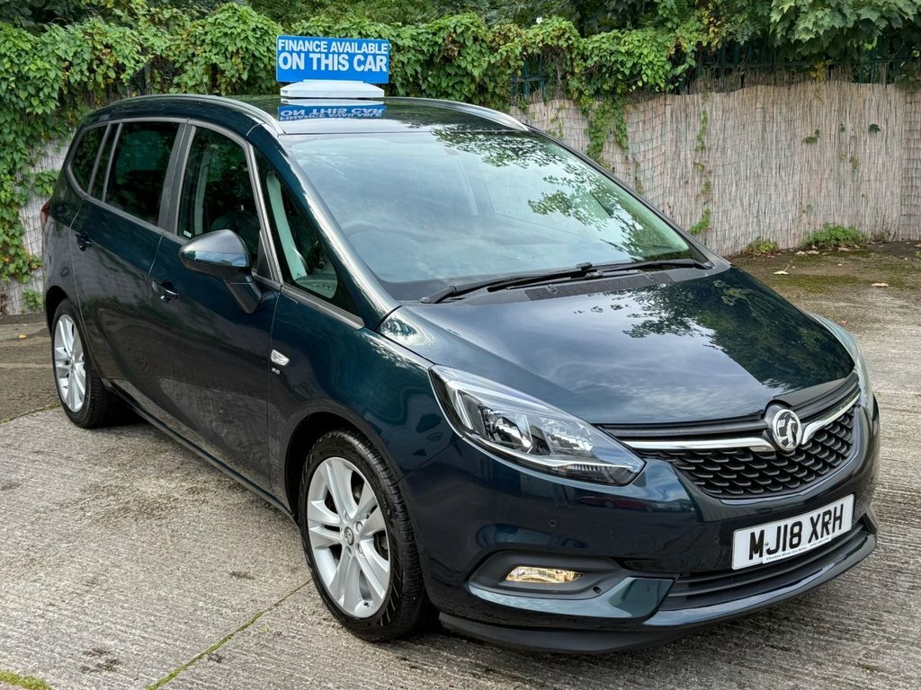 Vauxhall Zafira Tourer 1.4L Sri Nav Green