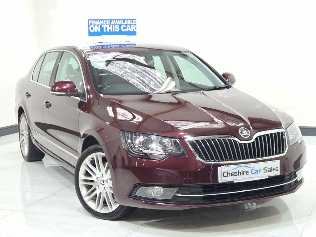 Skoda Superb 2L Elegance Red #2