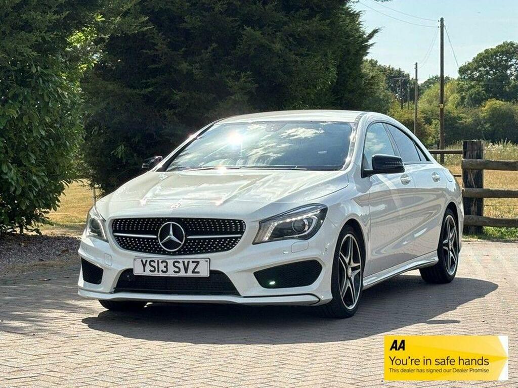 Mercedes-Benz CLA Class Saloon 2.1 Cla220 Cdi Amg Sport Coupe 7G-dct Euro White