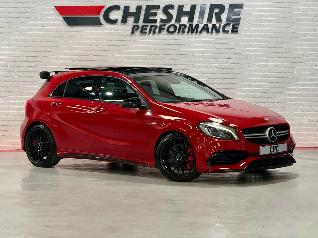 Mercedes-Benz A Class Hatchback 2.0 A45 Amg - 1 Owneraero Packpanr Red #2