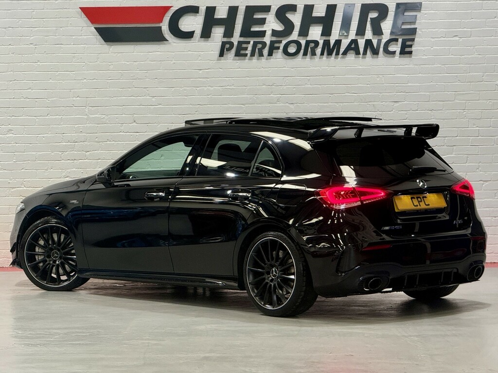 Mercedes-Benz A Class Hatchback 2.0 A35 Amg - Panroofnight Packaer WA19XSE Black #6