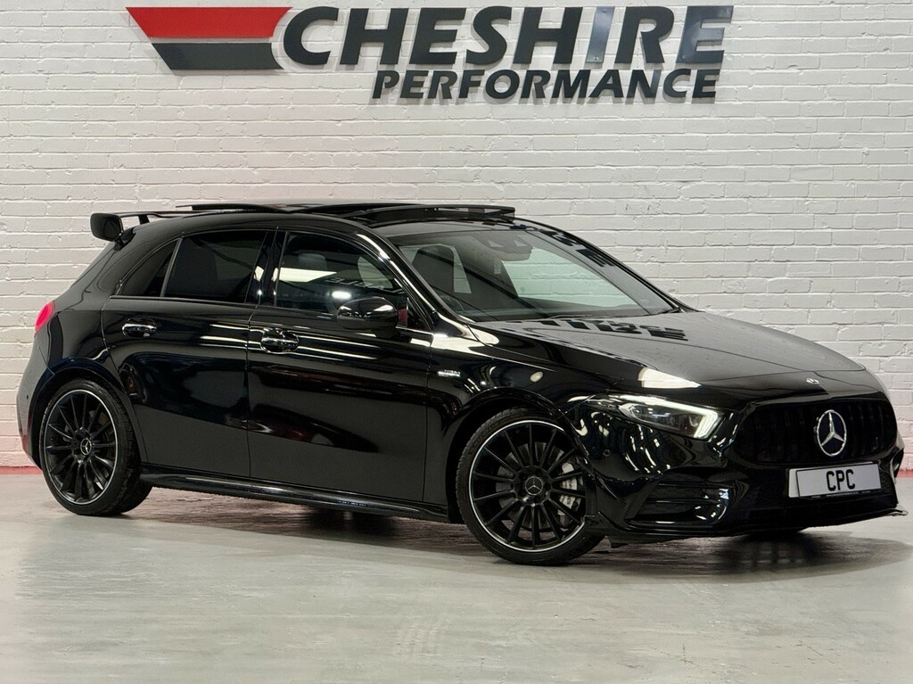 Mercedes-Benz A Class Hatchback 2.0 A35 Amg - Panroofnight Packaer WA19XSE Black #2