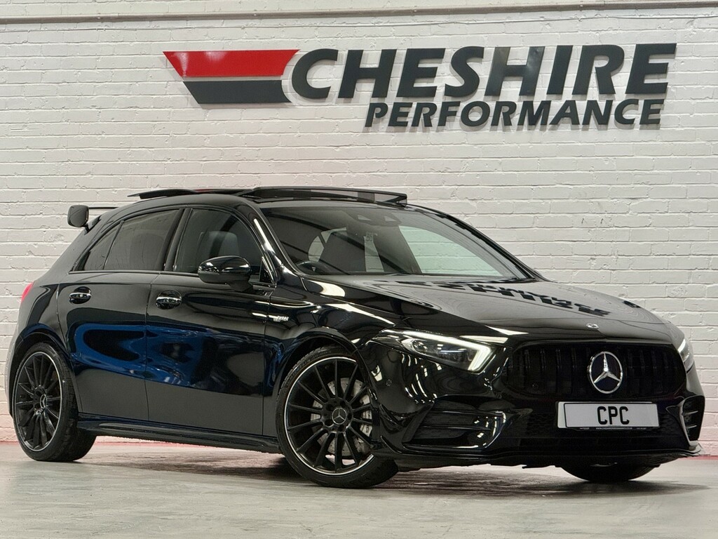 Mercedes-Benz A Class Hatchback 2.0 A35 Amg - Panroofnight Packaer WA19XSE Black