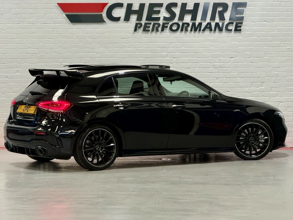 Mercedes-Benz A Class Hatchback 2.0 A35 Amg - Panroofnight Packaer WA19XSE Black #4