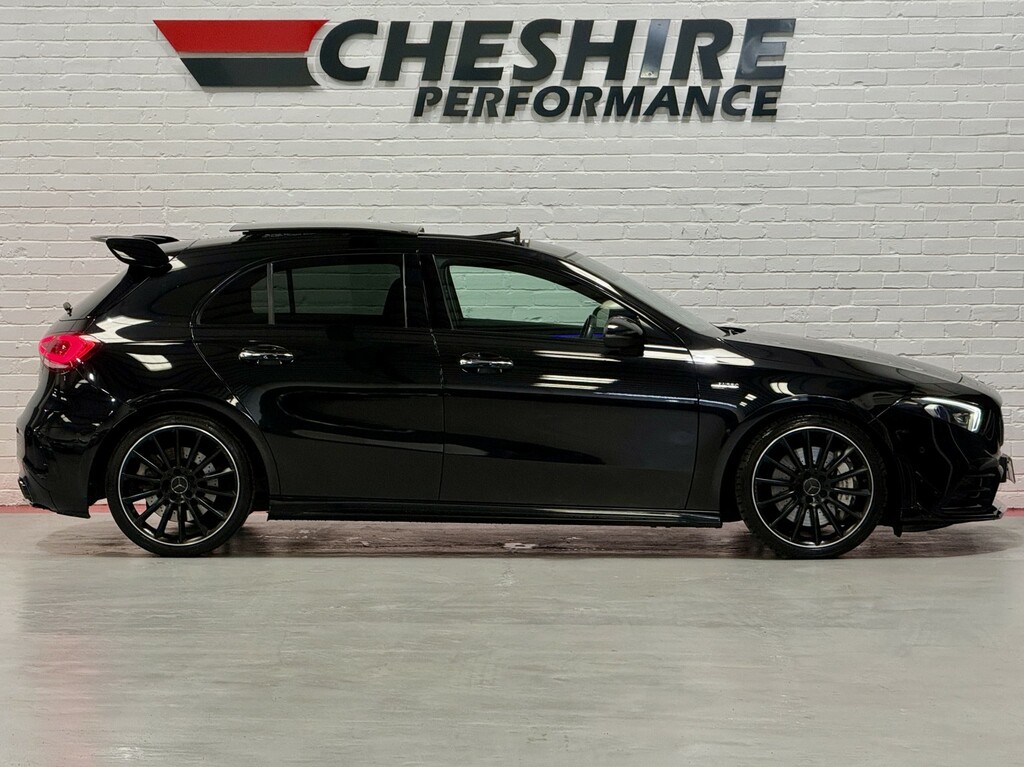 Mercedes-Benz A Class Hatchback 2.0 A35 Amg - Panroofnight Packaer WA19XSE Black #3