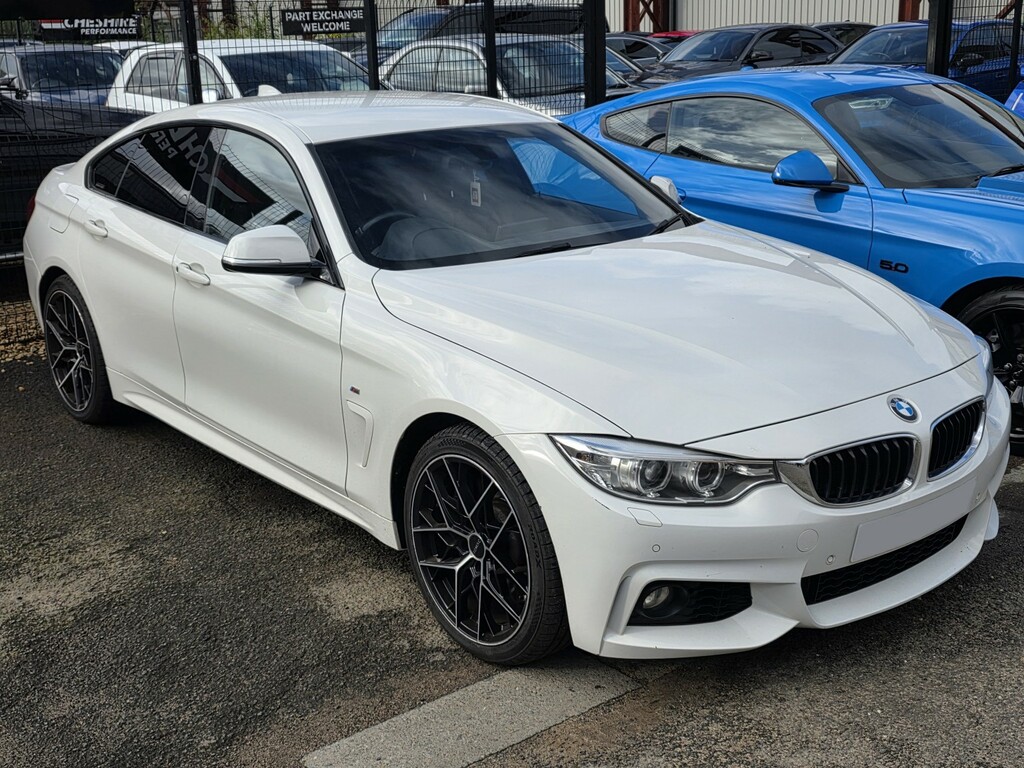 BMW 4 Series Gran Coupe 3.0 435D Xdrive M Sport Gran Coupe White