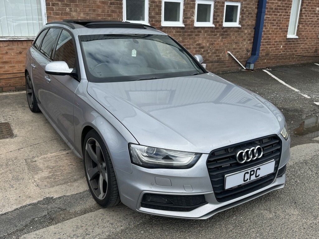 Audi A4 Avant 2.0 Tdi Black Edition Silver