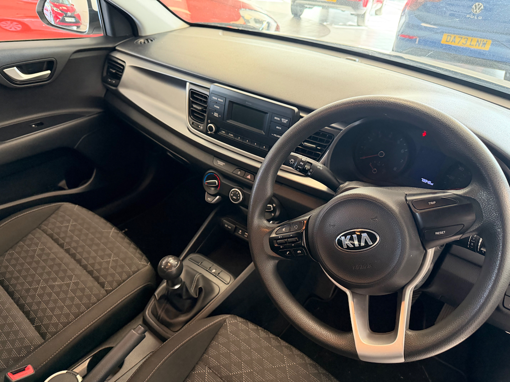 Kia RIO 1.2 L 1 Isg White #5