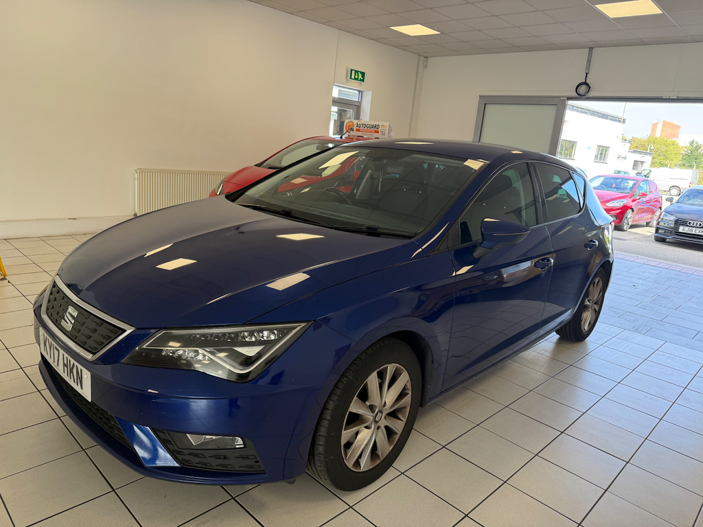 Seat Leon 1.0 L Se Technology Tsi Ecomotive Blue #4