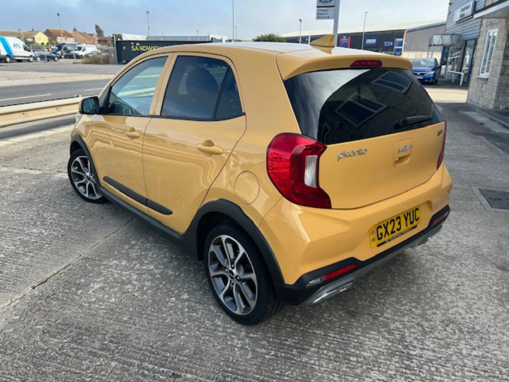 Kia Picanto 1.0 Dpi X-line Hatchback Euro 6 Yellow #4