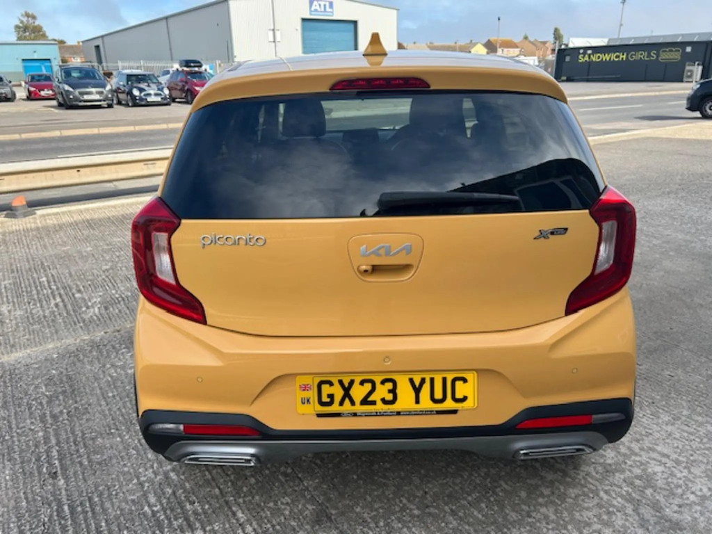 Kia Picanto 1.0 Dpi X-line Hatchback Euro 6 Yellow #3