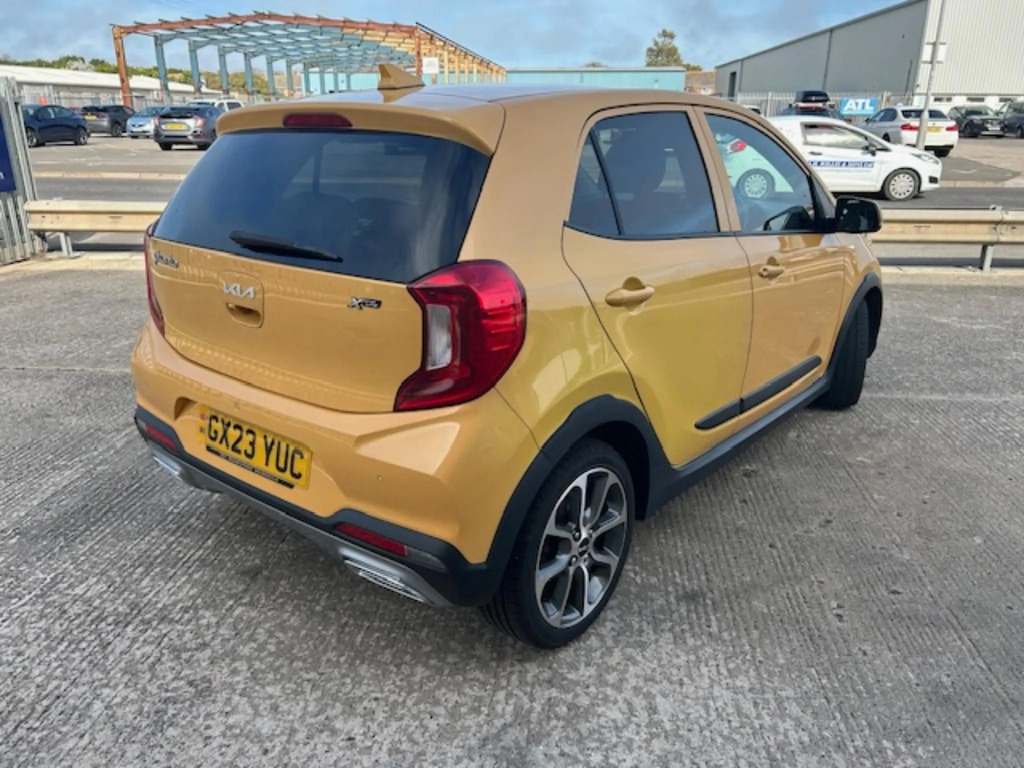 Kia Picanto 1.0 Dpi X-line Hatchback Euro 6 Yellow #2