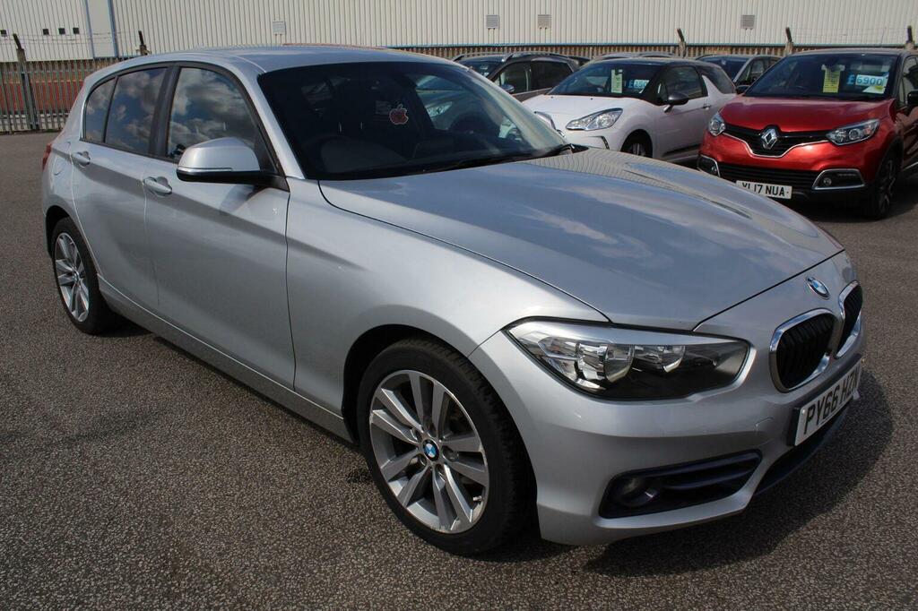 BMW 1 Series Hatchback 2.0 118D Sport Euro 6 Ss 201666 Silver #2