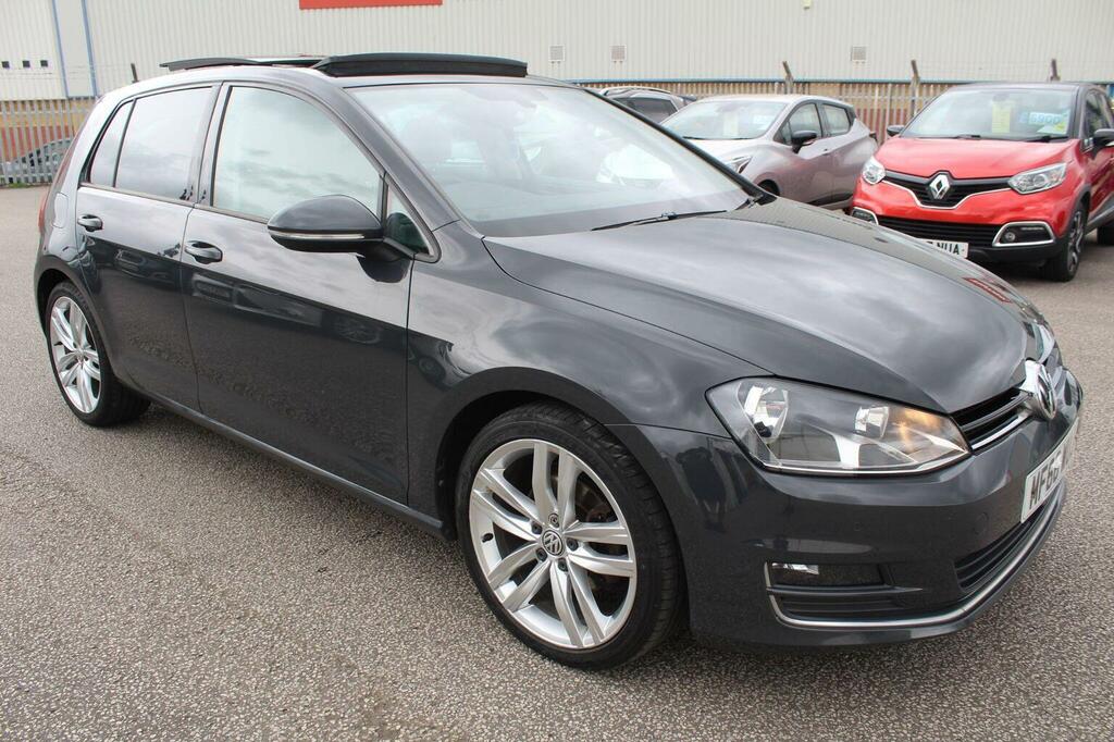 Volkswagen Golf Hatchback 1.6 Tdi Bluemotion Tech Gt Edition Euro MF66WUJ Grey #2