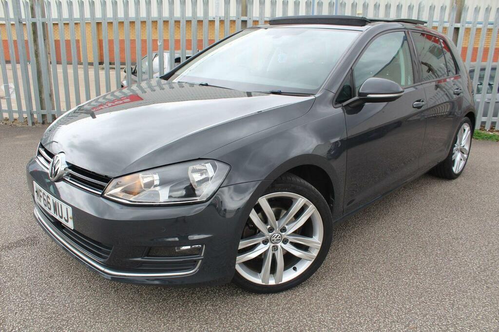 Volkswagen Golf Hatchback 1.6 Tdi Bluemotion Tech Gt Edition Euro MF66WUJ Grey