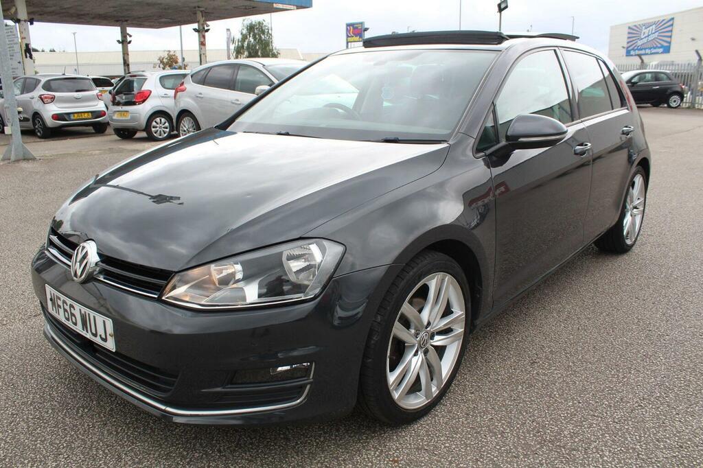 Volkswagen Golf Hatchback 1.6 Tdi Bluemotion Tech Gt Edition Euro MF66WUJ Grey #6